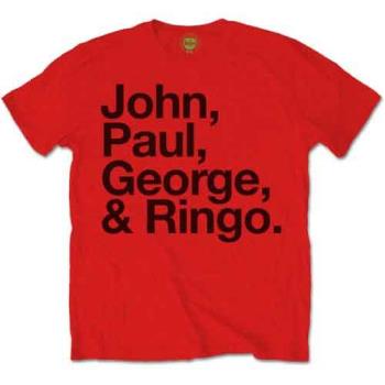 The Beatles: Unisex T-Shirt/John Paul George & Ringo (X-Large)