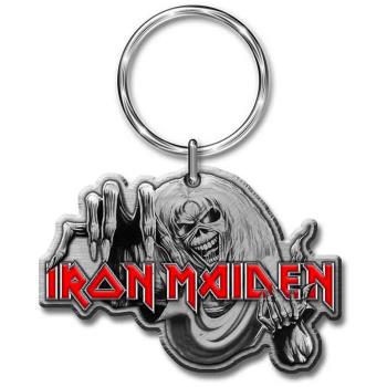Iron Maiden: Keychain/Number Of The Beast (Enamel In-Fill)
