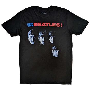 The Beatles: Unisex T-Shirt/Meet The Beatles (Medium)