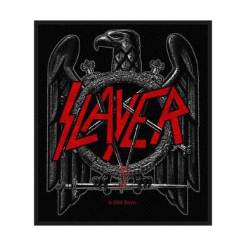 Slayer: Standard Woven Patch/Black Eagle