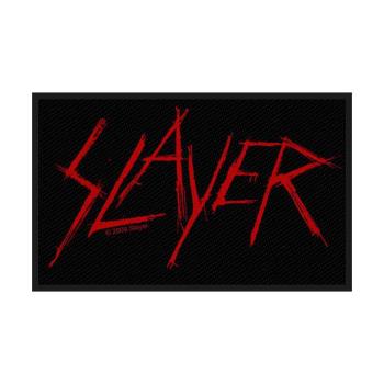 Slayer: Standard Woven Patch/Scratched Logo