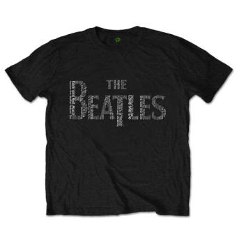 The Beatles: Unisex T-Shirt/Drop T Songs (Medium)