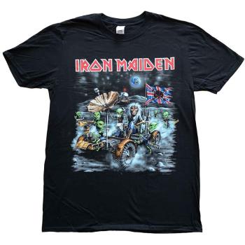 Iron Maiden: Unisex T-Shirt/Knebworth Moon buggy (Large)