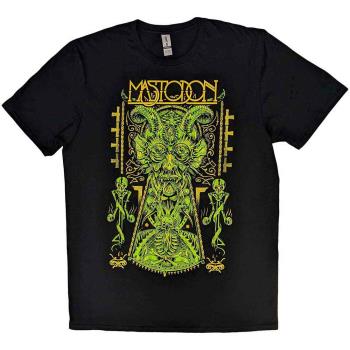 Mastodon: Unisex T-Shirt/Devil on Black (X-Large)