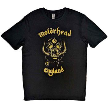 Motörhead: Unisex T-Shirt/England Classic Gold (Medium)