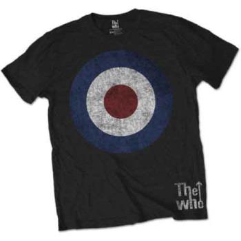 The Who: Unisex T-Shirt/Target Distressed (Small)