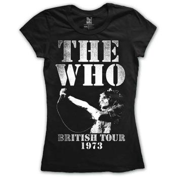 The Who: Ladies T-Shirt/British Tour 1973 (X-Large)