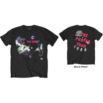 The Cure: Unisex T-Shirt/The Prayer Tour 1989 (Back Print) (XX-Large)