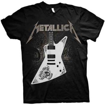 Metallica: Unisex T-Shirt/Papa Het Guitar (Large)
