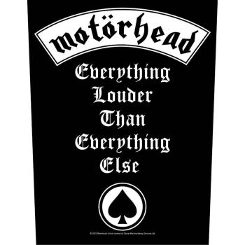 Motörhead: Back Patch/Everything Louder