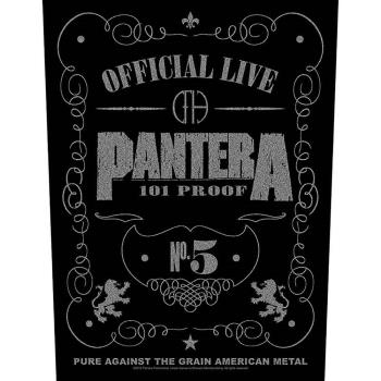 Pantera: Back Patch/101 Proof