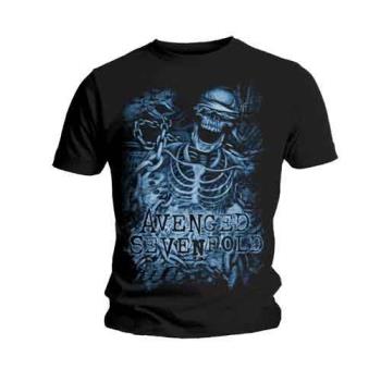 Avenged Sevenfold: Unisex T-Shirt/Chained Skeleton (Medium)