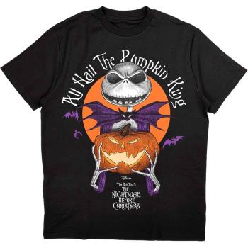Disney: Unisex T-Shirt/The Nightmare Before Christmas All Hail the Pumpkin King (X-Large)