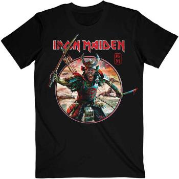 Iron Maiden: Unisex T-Shirt/Senjutsu Eddie Warrior Circle (Medium)