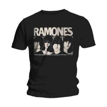 Ramones: Unisex T-Shirt/Odeon Poster (X-Large)