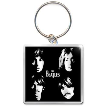 The Beatles: Keychain/Illustrated Faces (Photo-print)