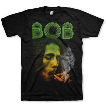 Bob Marley: Unisex T-Shirt/Smoking Da Erb (Medium)