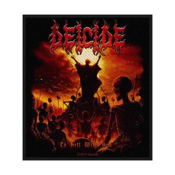 Deicide: Standard Woven Patch/To Hell With God
