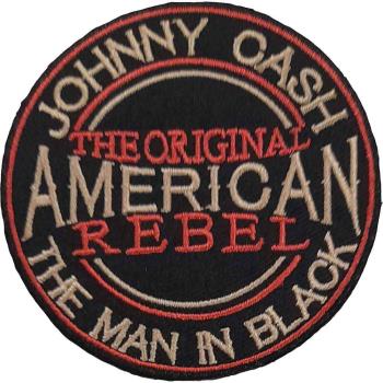 Johnny Cash: Standard Woven Patch/American Rebel