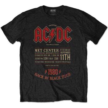 AC/DC: Unisex T-Shirt/Minnesota '80 Large)