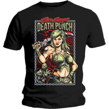 Five Finger Death Punch: Unisex T-Shirt/Assassin (X-Large)