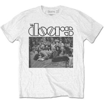 The Doors: Unisex T-Shirt/Jim on Floor (Large)