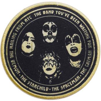 KISS: Standard Printed Patch/Hailing from NYC