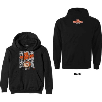 Logic: Unisex Pullover Hoodie/Gauge (Black) (Back Print) (Large)