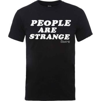 The Doors: Unisex T-Shirt/People Are Strange (Medium)