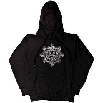 Motörhead: Ladies Pullover Hoodie/Pig Badge (Large)