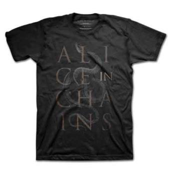 Alice In Chains: Unisex T-Shirt/Snakes (Small)