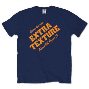 George Harrison: Unisex T-Shirt/Extra Texture (Medium)