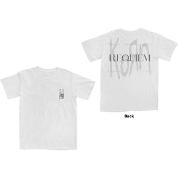 Korn: Unisex T-Shirt/Requiem (Back Print) (Medium)
