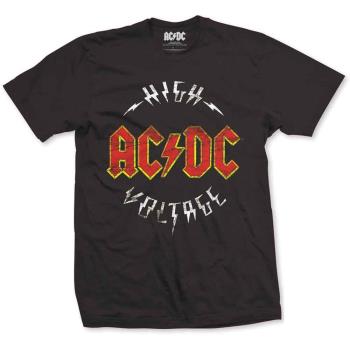 AC/DC: Unisex T-Shirt/High Voltage (Large)