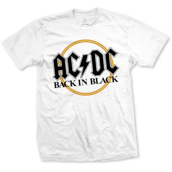 AC/DC: Unisex T-Shirt/Back in Black (Medium)