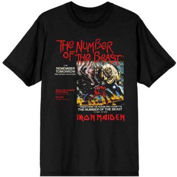 Iron Maiden: Unisex T-Shirt/Number Of The Beast Vinyl Promo Sleeve (XX-Large)