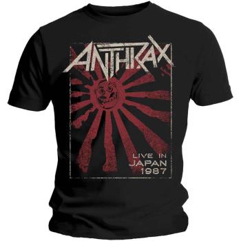 Anthrax: Unisex T-Shirt/Live in Japan (X-Large)