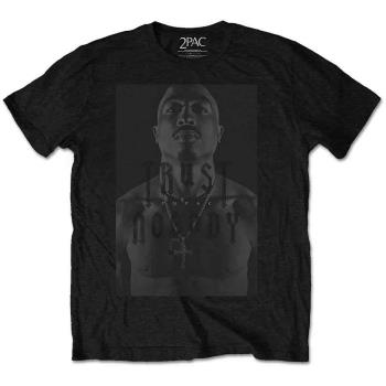Tupac: Unisex T-Shirt/Trust no one (Large)