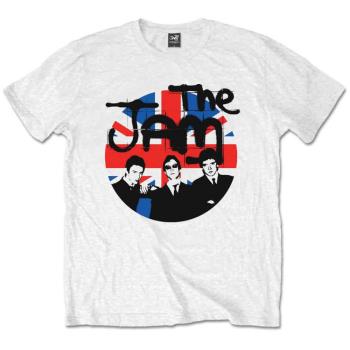 The Jam: Unisex T-Shirt/Union Jack Circle (X-Large)