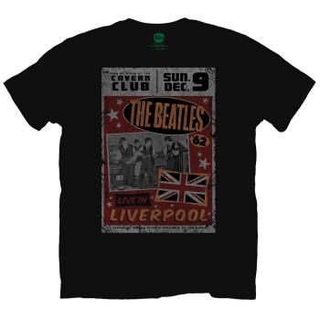 The Beatles: Unisex T-Shirt/Live in Liverpool (Large)