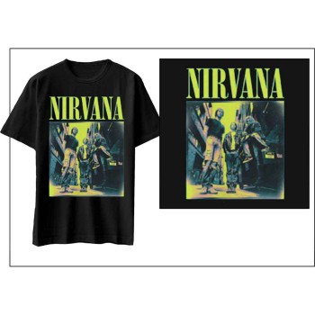 Nirvana: Unisex T-Shirt/Kings of The Street (Black) (Large)