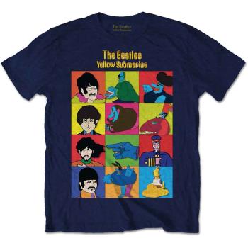 The Beatles: Unisex T-Shirt/Yellow Submarine Characters (X-Large)
