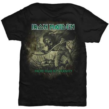 Iron Maiden: Unisex T-Shirt/From Fear To Eternity Distressed (X-Large)