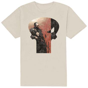 Marvel Comics: Unisex T-Shirt/Punisher Skull Outline Character (Small)