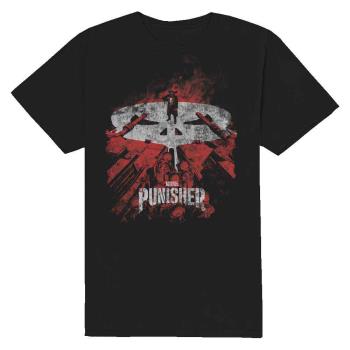 Marvel Comics: Unisex T-Shirt/Punisher Red Tanks (Medium)