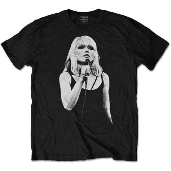 Debbie Harry: Unisex T-Shirt/Open Mic. (Small)