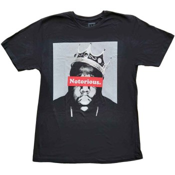 Biggie Smalls: Unisex T-Shirt/Notorious (Black) (Small)