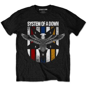 System Of A Down: Unisex T-Shirt/Eagle Colours (X-Large)