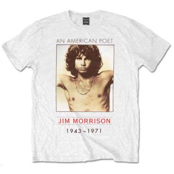 The Doors: Unisex T-Shirt/American Poet (Large)