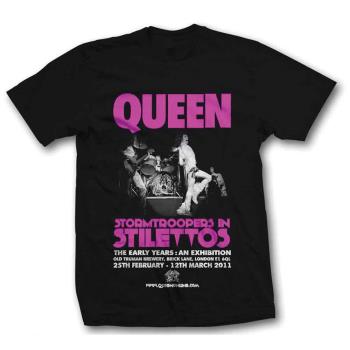 Queen: Unisex T-Shirt/Stormtrooper in Stilettos (Large)